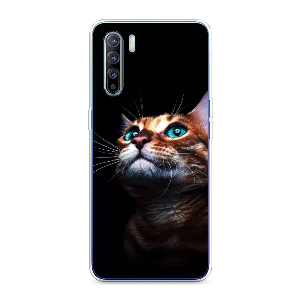 

Чехол Awog на Oppo A91/Reno 3 "Мечтательный кот", Разноцветный, 252450-1