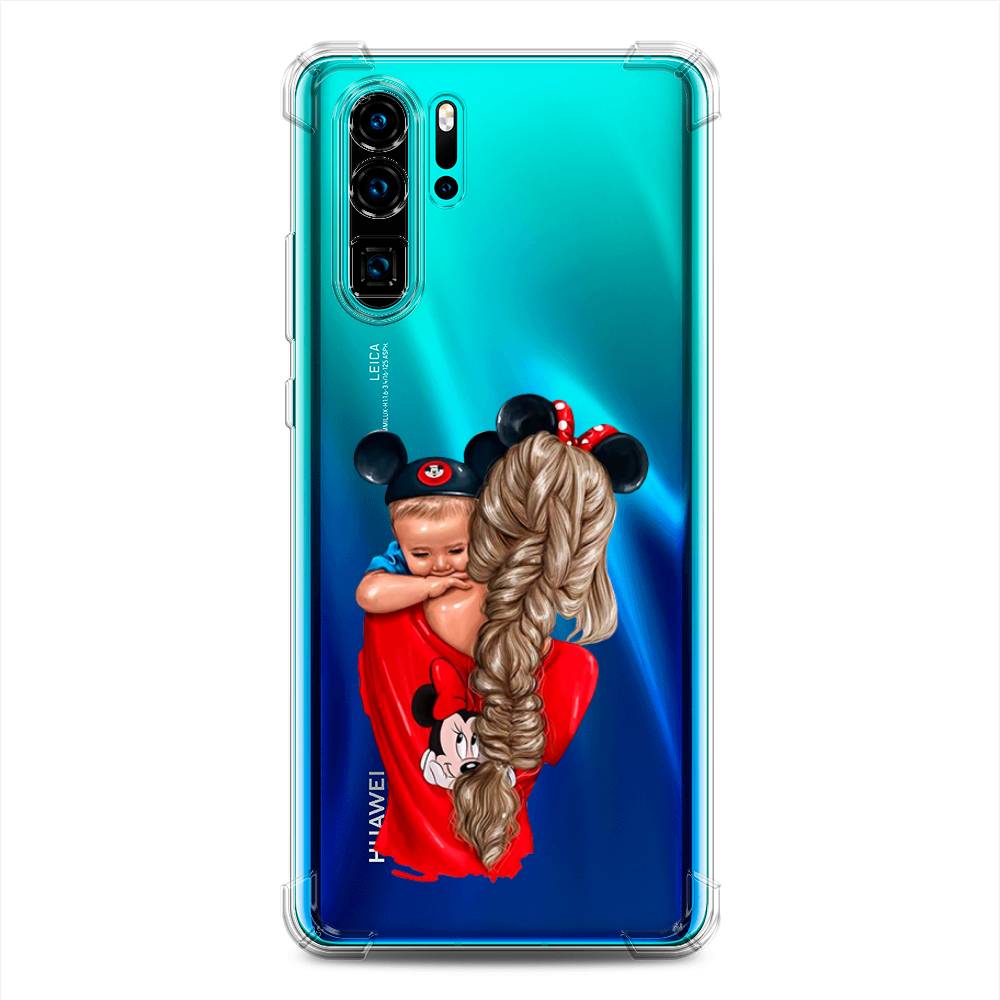 фото Противоударный силиконовый чехол "baby mouse" на huawei p30 pro awog