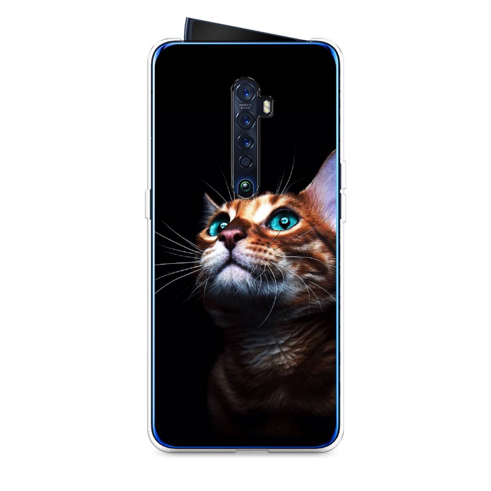 

Чехол Awog на Oppo Reno 2 "Мечтательный кот", Разноцветный, 253550-1