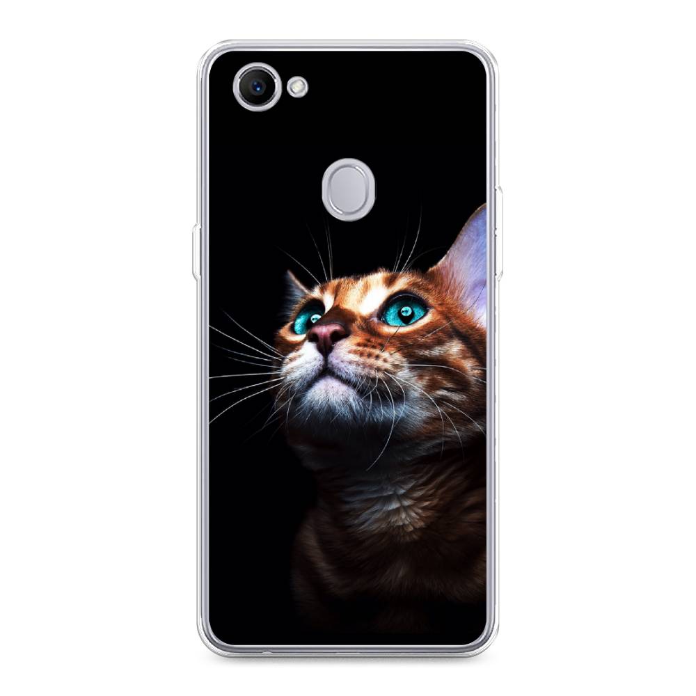 

Чехол Awog на Oppo F7 "Мечтательный кот", Разноцветный, 250350-1