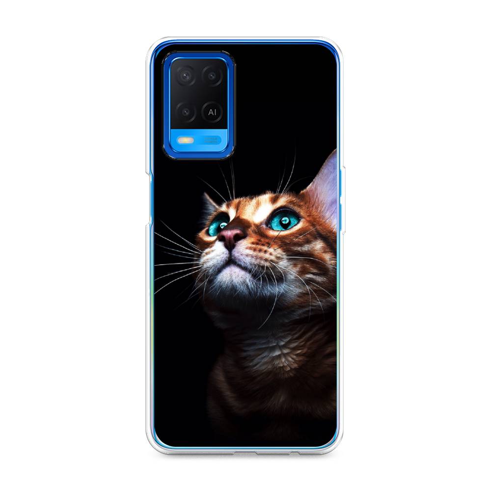 

Чехол Awog на Oppo A54 "Мечтательный кот", Разноцветный, 256150-1