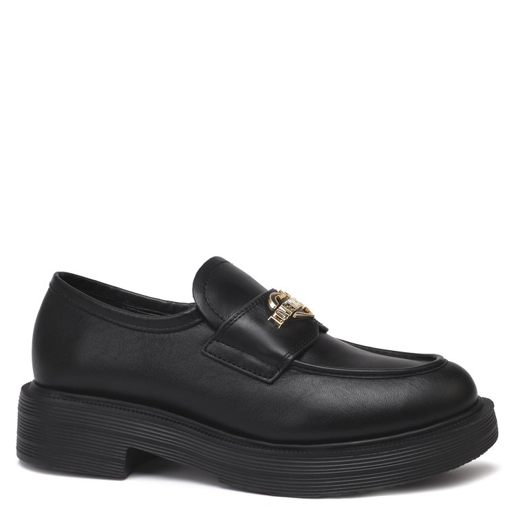 

Лоферы женские Love Moschino JA10154G черные 35 EU, Черный, JA10154G