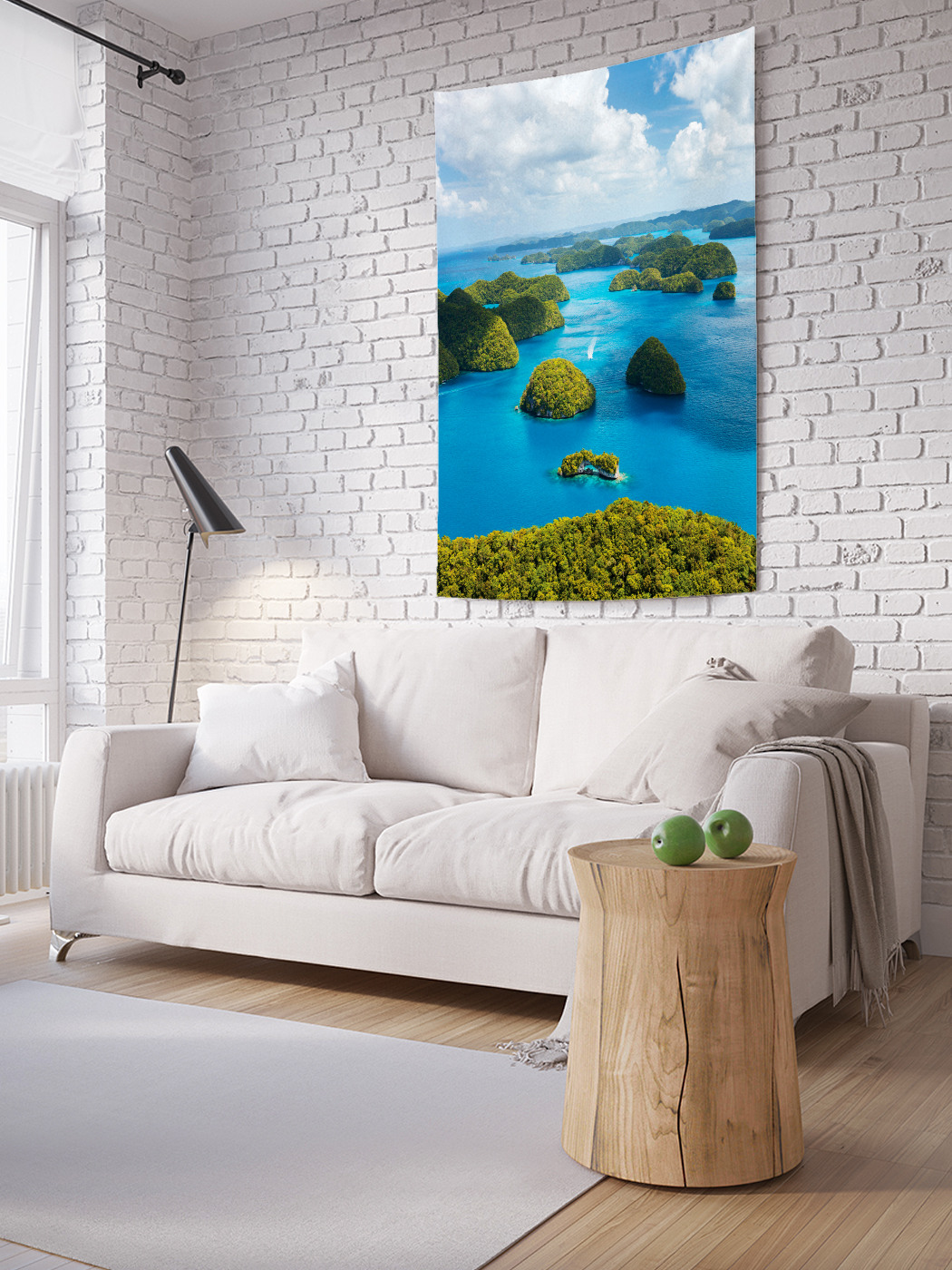 

Вертикальное фотопанно на стену JoyArty Море островов 150x200 см, Море островов
