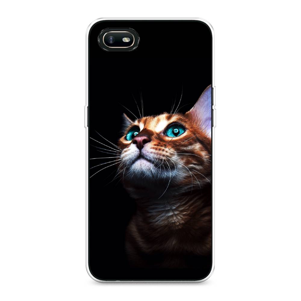 

Чехол Awog на Oppo A1k "Мечтательный кот", Разноцветный, 252150-1