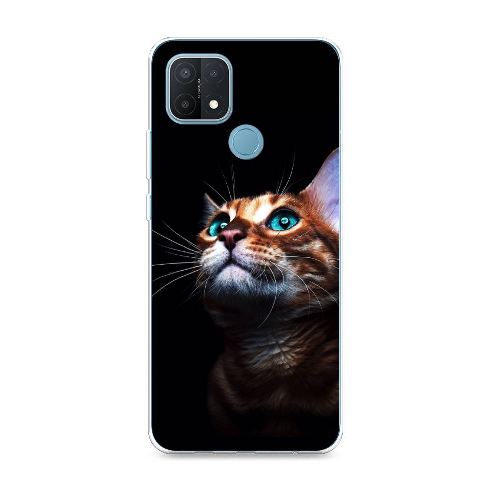 

Чехол Awog на Oppo A15/A15s "Мечтательный кот", Разноцветный, 255650-1