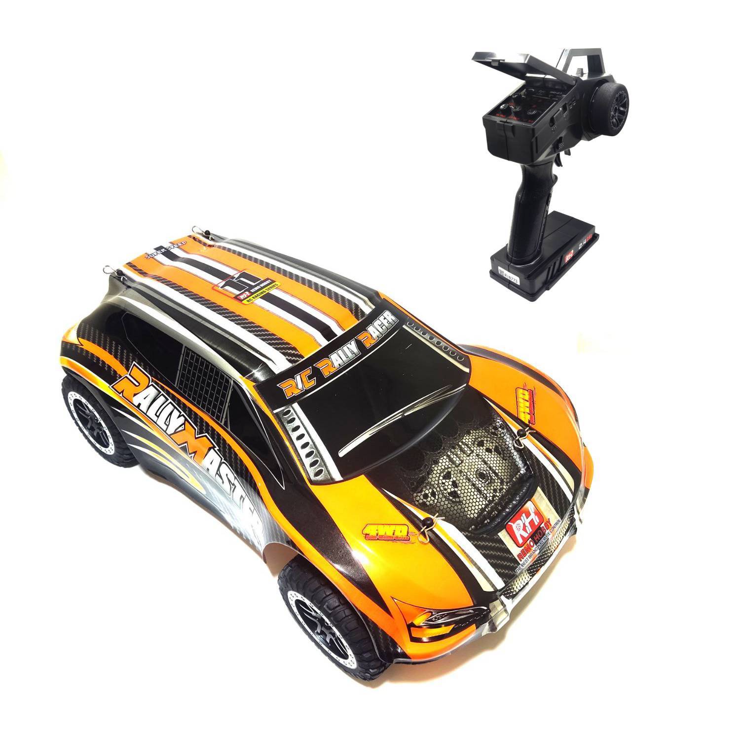 Модель Раллийного Автомобиля Remo Hobby Rally Master 4wd Rtr Масштаб 1:8 2.4g - Rh8081