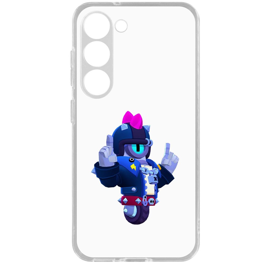 Чехол-накладка Brawl Stars-Дикий Сту для Samsung Galaxy S23