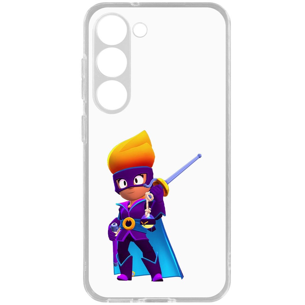 Чехол-накладка Brawl Stars-Амбер де Ла Вега для Samsung Galaxy S23