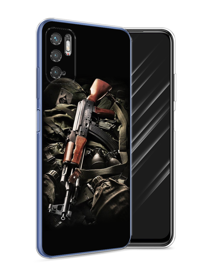 

Чехол Awog на Xiaomi Redmi Note 10T/Note 10 5G/M3 Pro "Автомат", Разноцветный, 310850-5