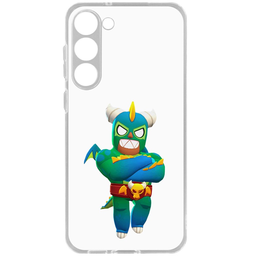 Чехол-накладка Brawl Stars-Эль Дракон Вердозо для Samsung Galaxy S23+