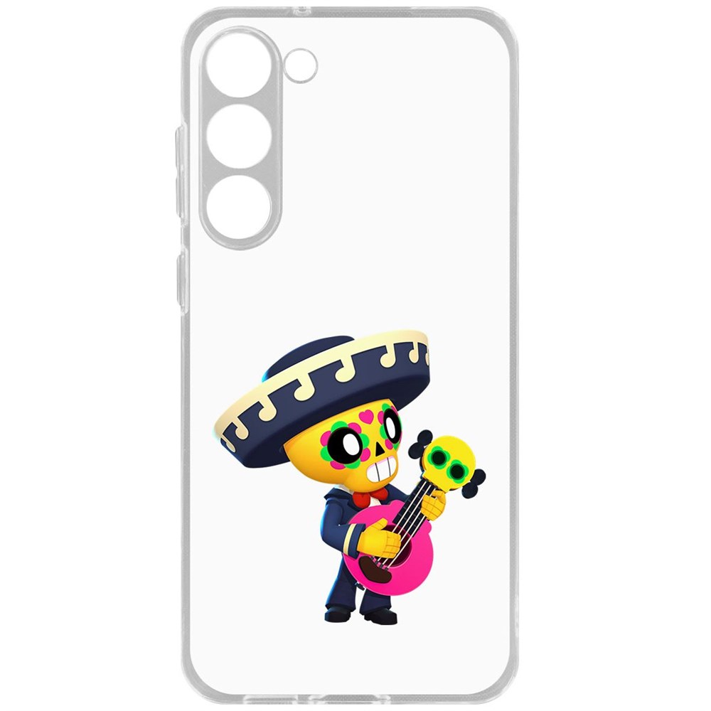 Чехол-накладка Brawl Stars-Поко для Samsung Galaxy S23+