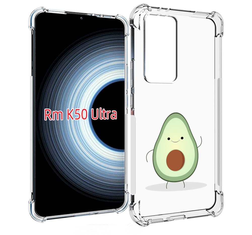 

Чехол MyPads Авокадик для Xiaomi 12T / Redmi K50 Ultra, Прозрачный, Tocco