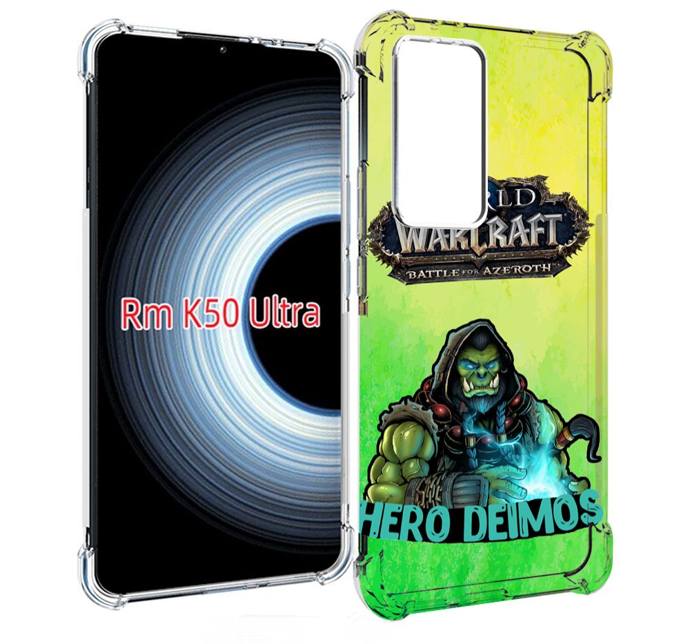 Чехол MyPads world-of-warcraft мужской для Xiaomi 12T / Redmi K50 Ultra