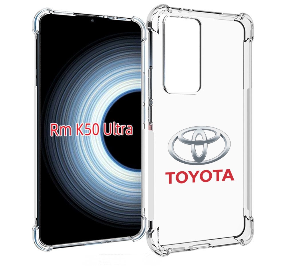 

Чехол Mypads Toyota 4 Мужской Для Xiaomi 12T/Redmi K50 Ultra, Прозрачный, Tocco