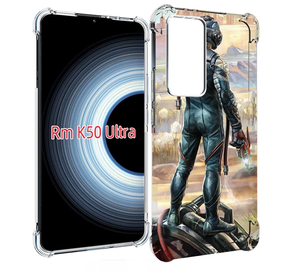 

Чехол Mypads The-Outer-Worlds Для Xiaomi 12T/Redmi K50 Ultra, Прозрачный, Tocco
