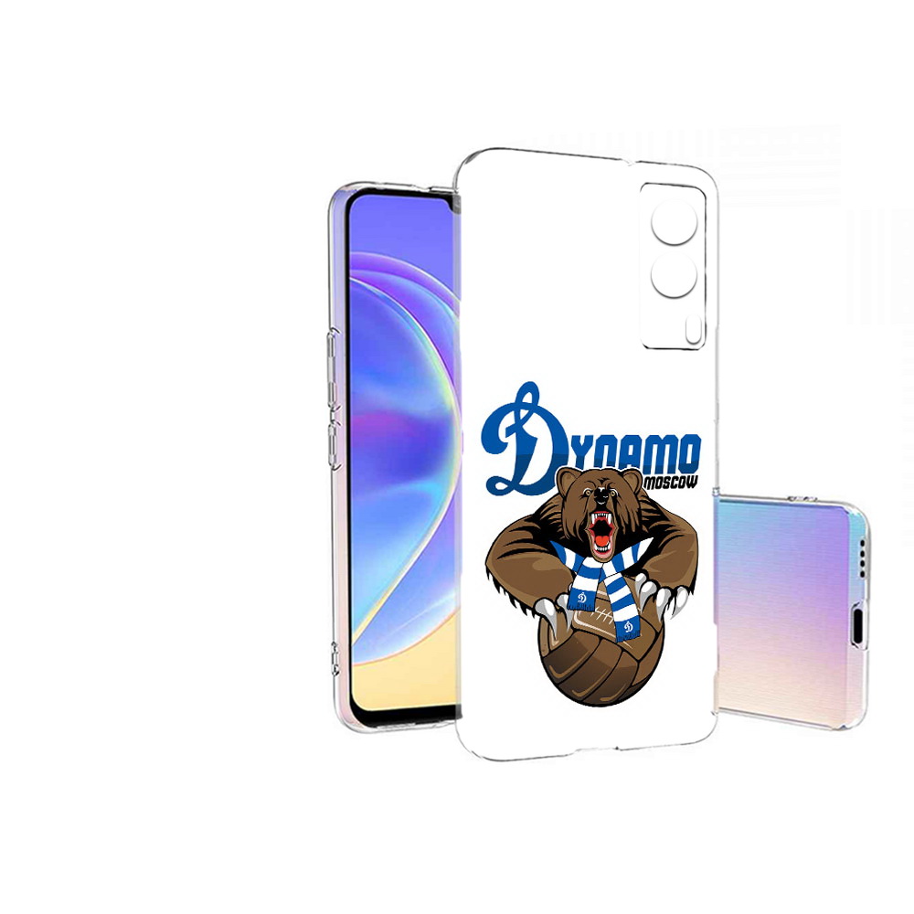 

Чехол MyPads Tocco для Vivo V21E ФК Динамо медведь (PT161736.380.175), Прозрачный, Tocco