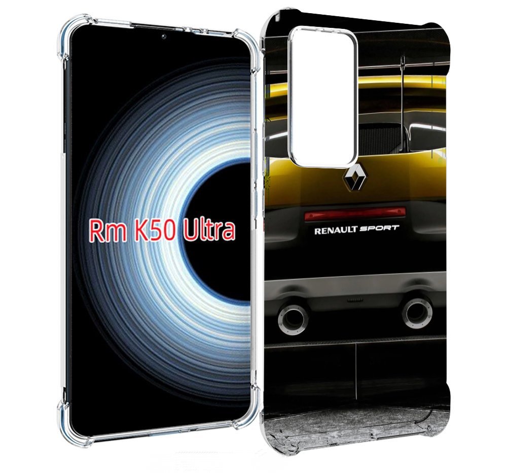 

Чехол Mypads Renault 3 Мужской Для Xiaomi 12T/Redmi K50 Ultra, Прозрачный, Tocco
