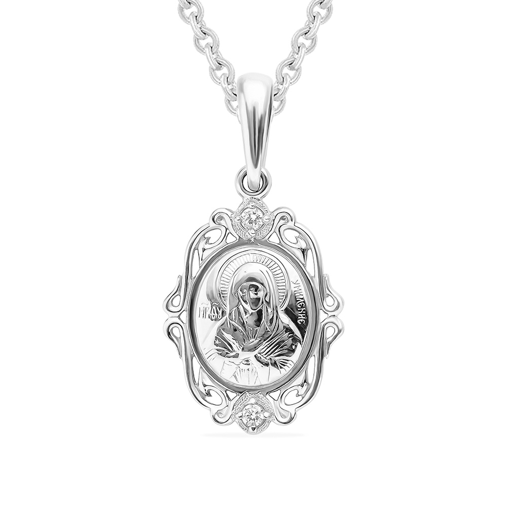 

Подвеска из серебра с фианитом 585Gold 903002193, 903002193