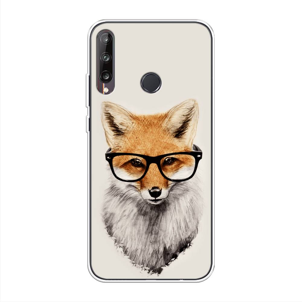 

Чехол Awog на Huawei P40 lite E "Лиса в очках", Бежевый, 612450-10