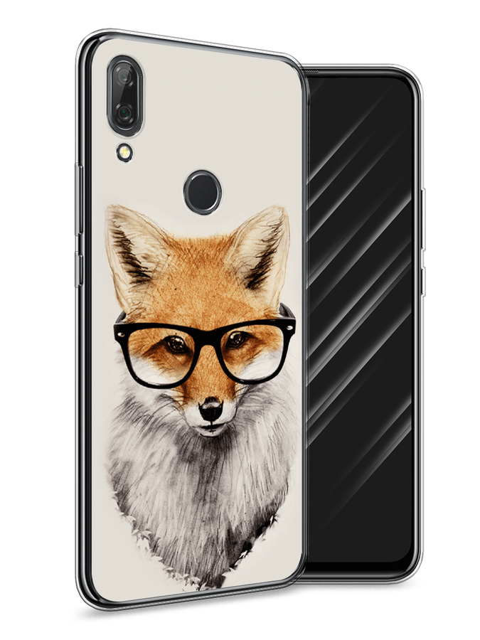 

Чехол Awog на Huawei P Smart Z "Лиса в очках", Бежевый, 69450-10