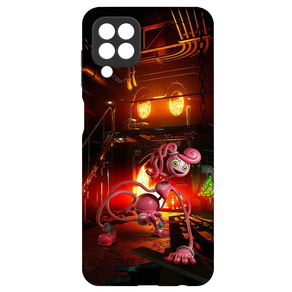 

Чехол-накладка Софт Хаги Ваги - Мама Длинные Ноги для Samsung Galaxy M32 (M325), Черный