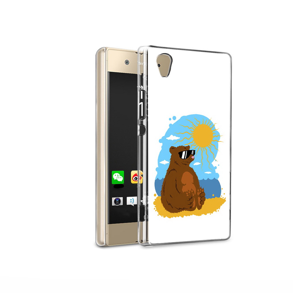 

Чехол MyPads Tocco для Sony Xperia XA1 Ultra медведь на чиле (PT67027.252.468), Прозрачный, Tocco