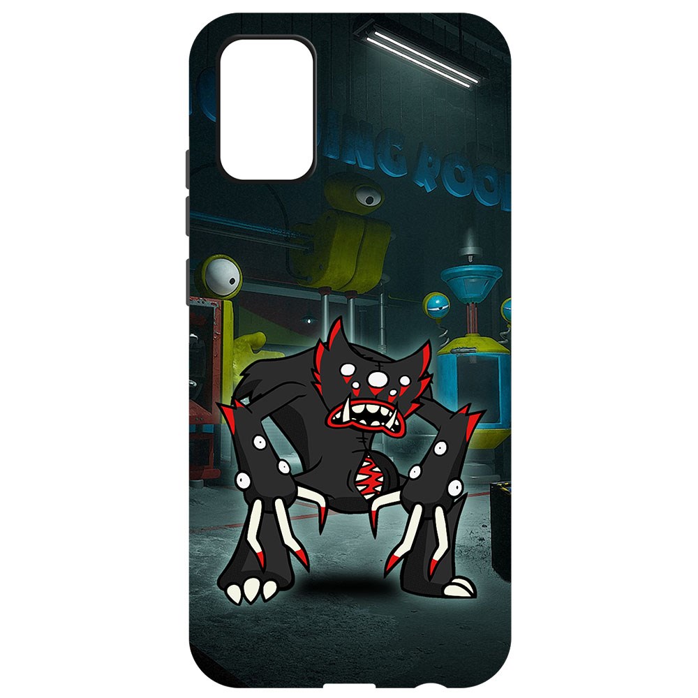 

Чехол-накладка Софт Хаги Ваги - Килли Вилли для Samsung Galaxy A02s (A025), Черный