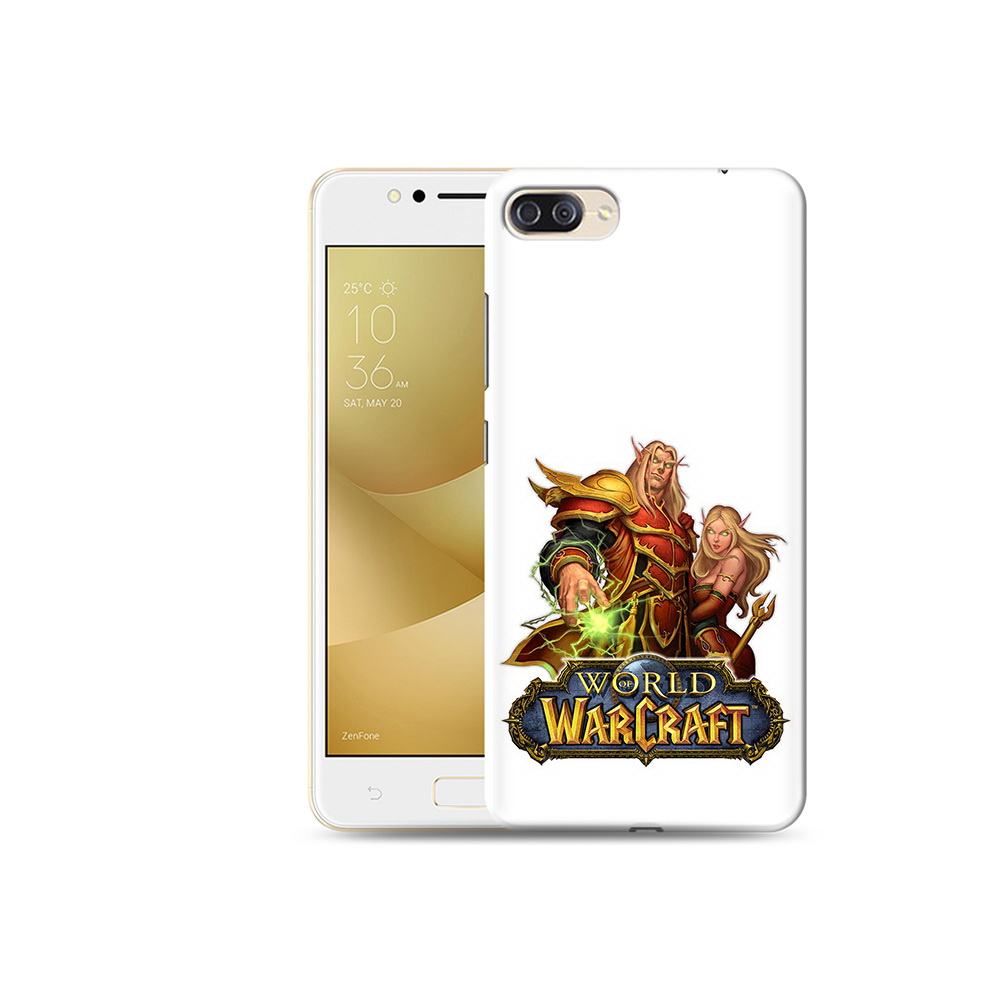 

Чехол MyPads Tocco для Asus ZenFone 4 Max (ZC520KL) варкрафт2 (PT91421.650.256), Прозрачный, Tocco