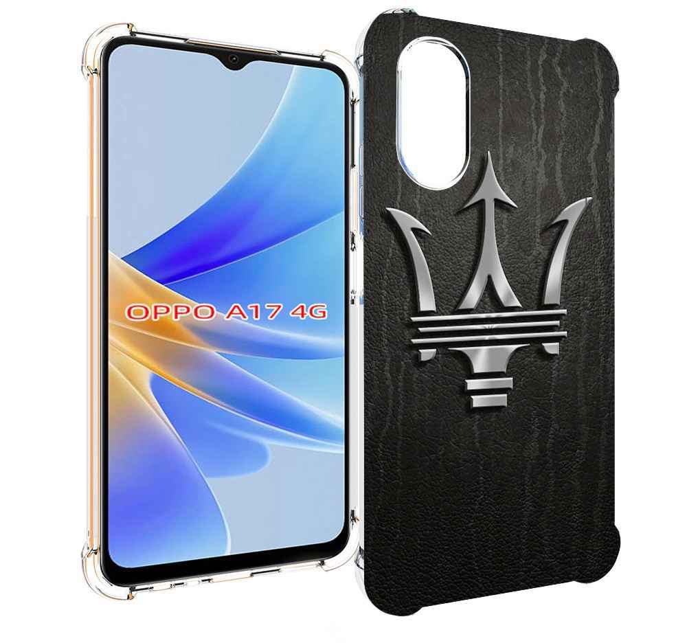 

Чехол MyPads maserati-3 мужской для OPPO A17, Прозрачный, Tocco