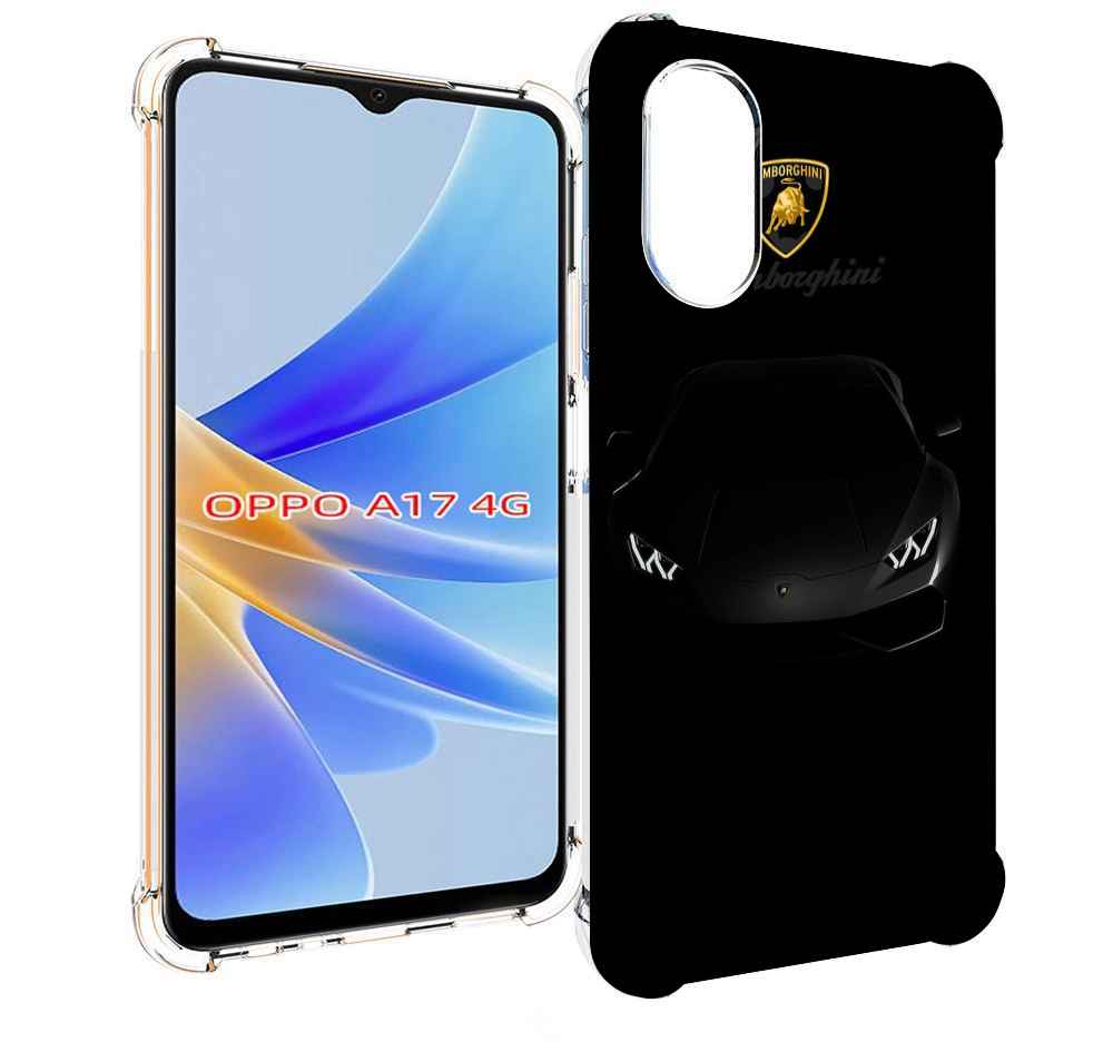 

Чехол MyPads lambo 4 мужской для OPPO A17, Прозрачный, Tocco