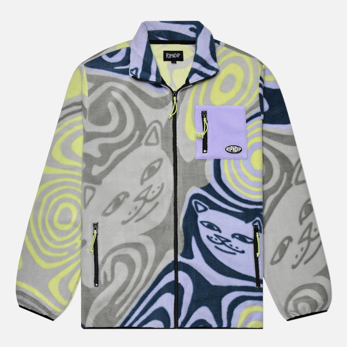

Мужская флисовая куртка Ripndip Hypnotic Polar Fleece фиолетовый, Размер XL, Hypnotic Polar Fleece