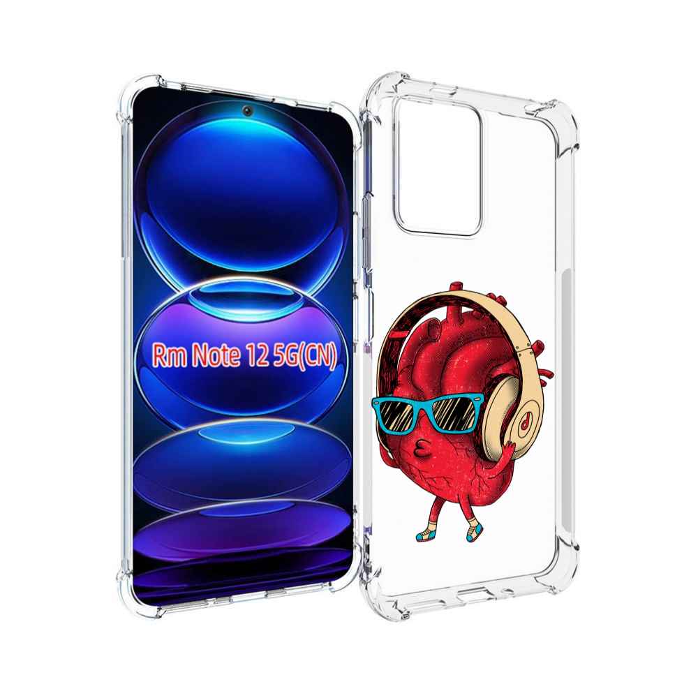 

Чехол MyPads слушай сердце для Xiaomi Redmi Note 12, Прозрачный, Tocco