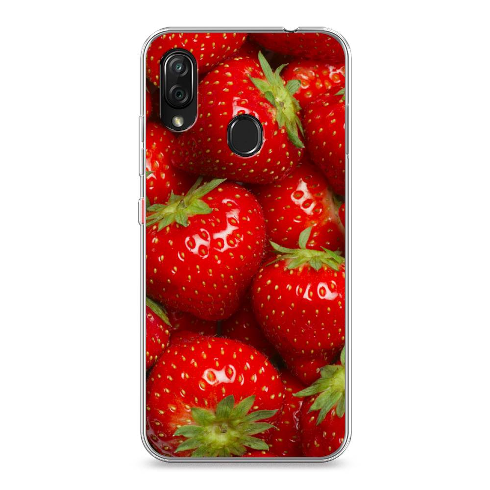 

Чехол Awog на ZTE Blade V10 Vita / ЗТЕ Блэйд V10 Vita "Клубника", Разноцветный, 132650-10