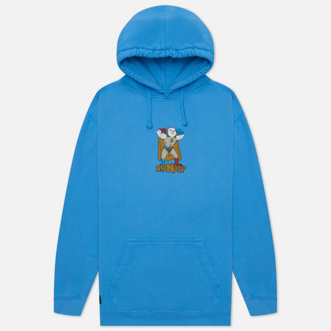 

Мужская толстовка Ripndip Sidekick Hoodie голубой, Размер S, Sidekick Hoodie