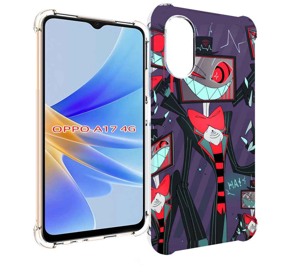 

Чехол MyPads hazbin hotel для OPPO A17, Прозрачный, Tocco