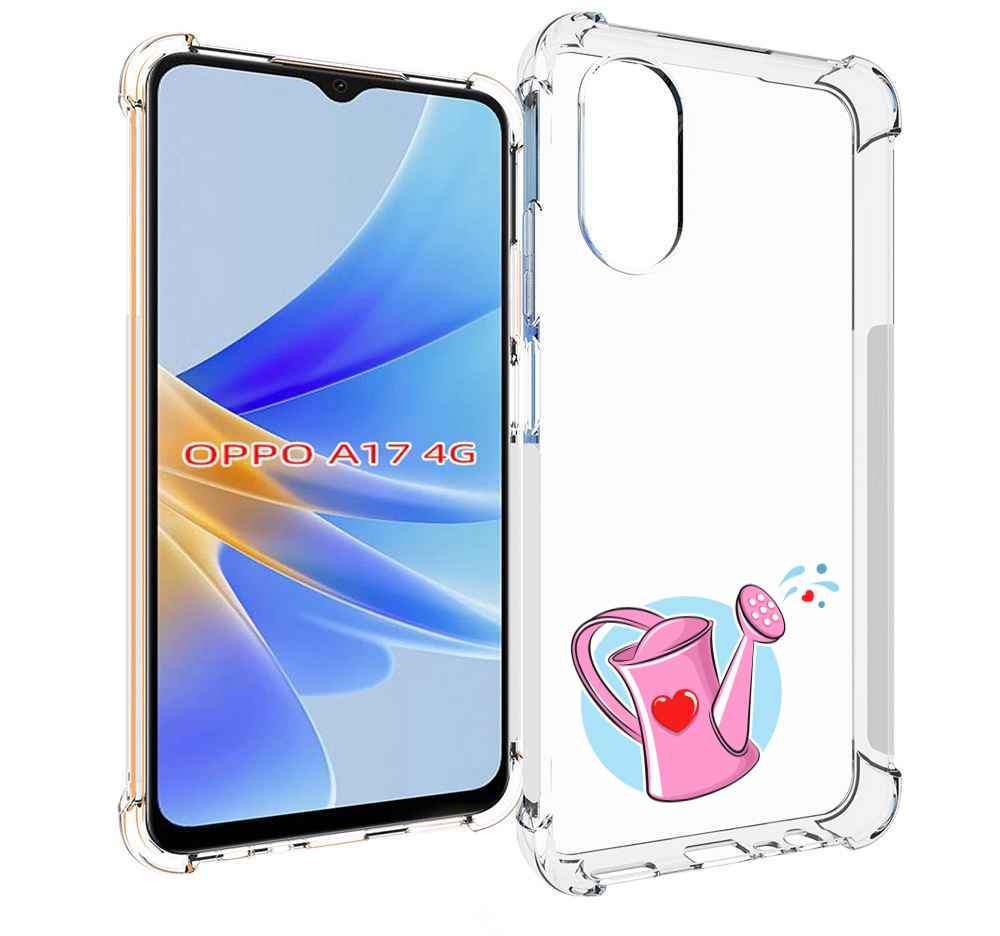 

Чехол MyPads Лейка любви 14 февраля для OPPO A17, Прозрачный, Tocco