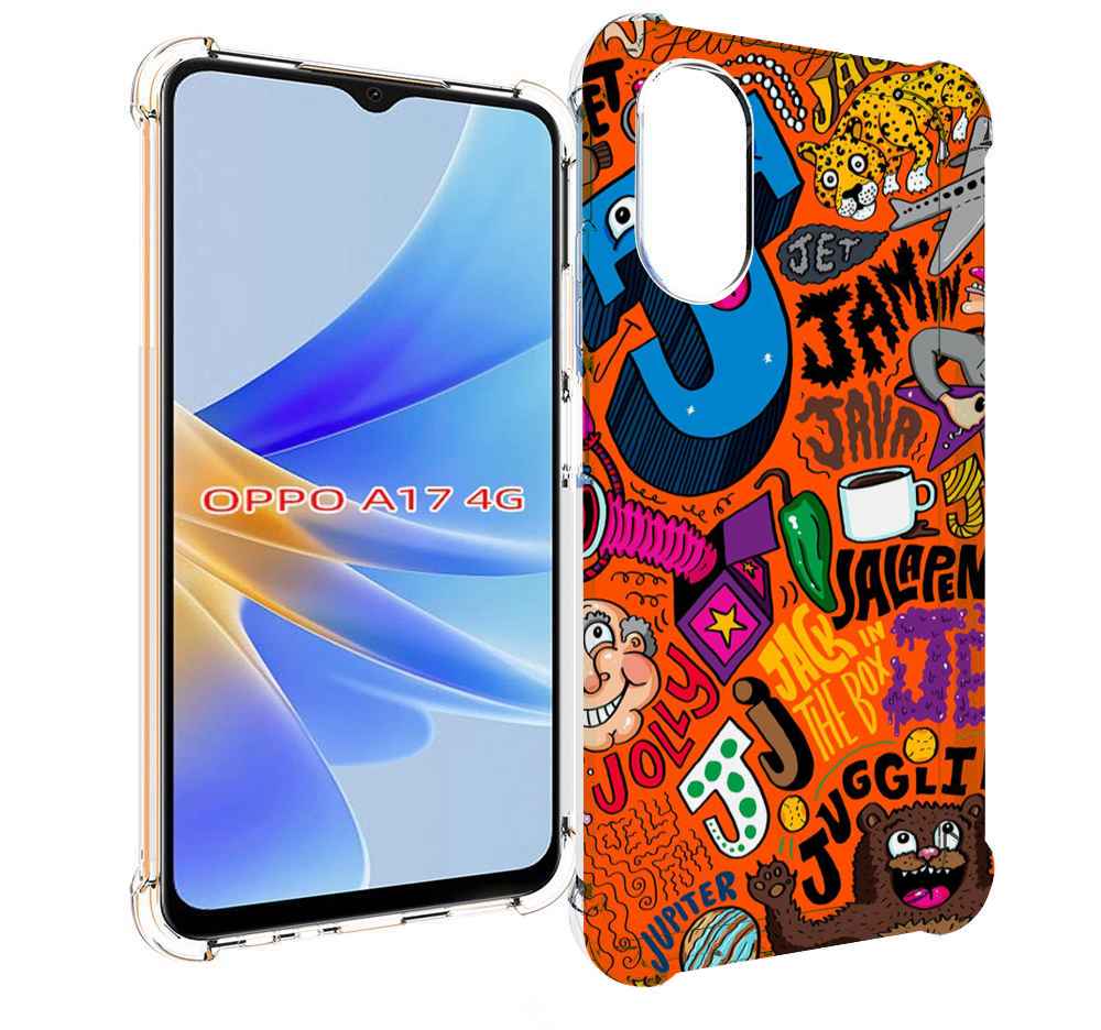 

Чехол MyPads funky-decor для OPPO A17, Прозрачный, Tocco