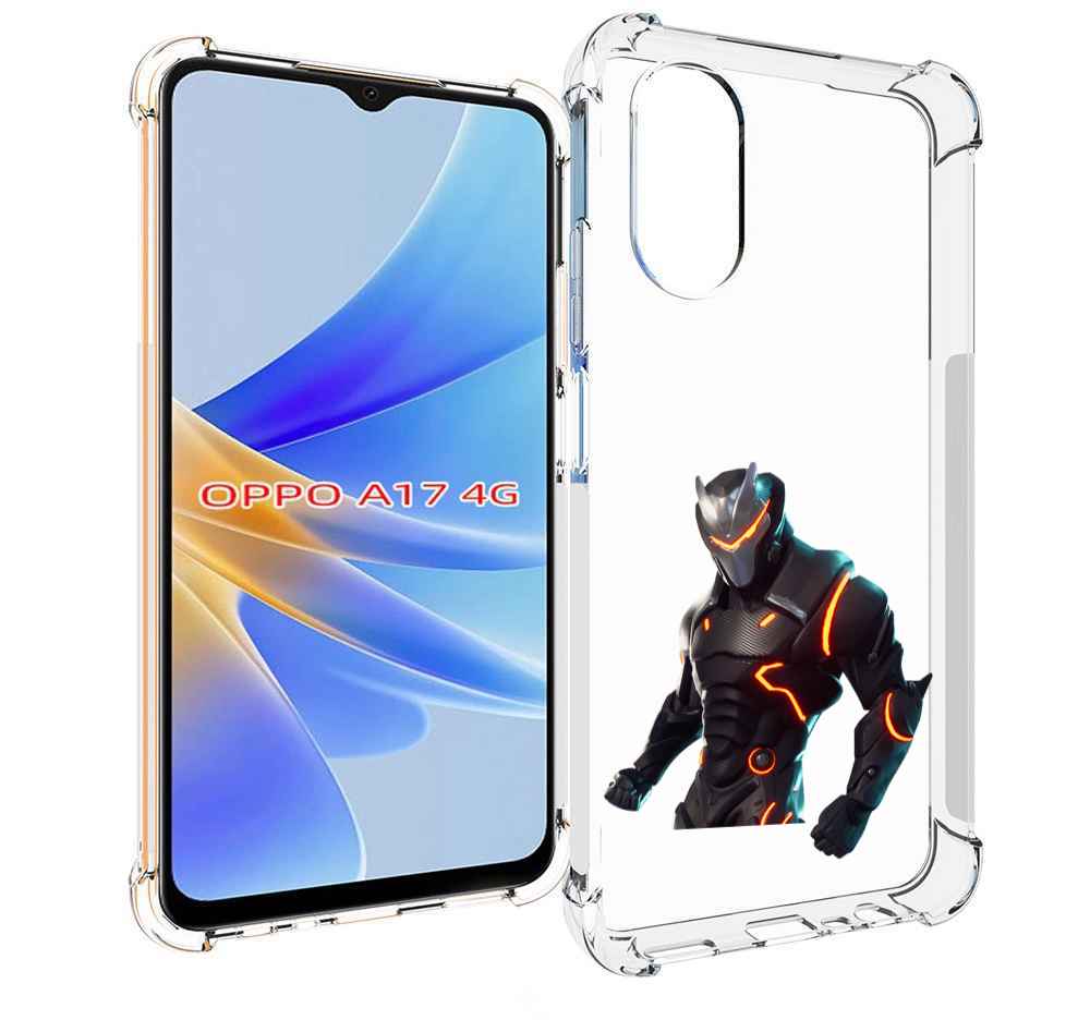 

Чехол MyPads fortnite-1 для OPPO A17, Прозрачный, Tocco