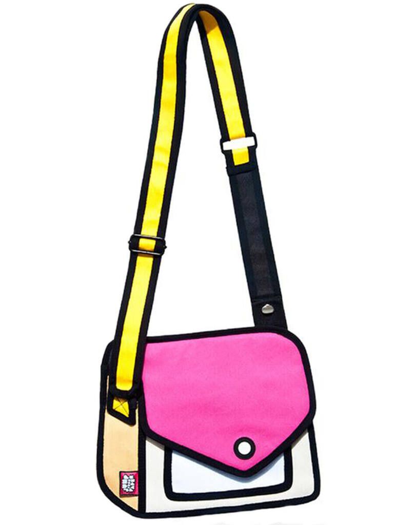 Сумочка Jump From Paper Giggle розовая