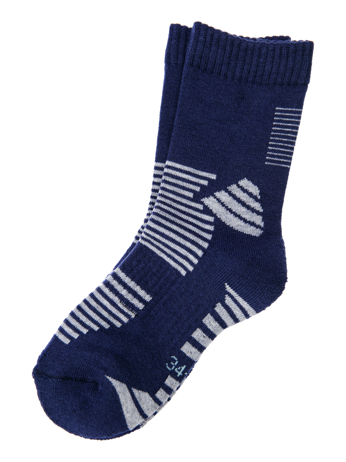 

Термоноски трикотажные для мальчиков PlayToday (низкие), тёмно-синий,серый, 37-39, 32311430