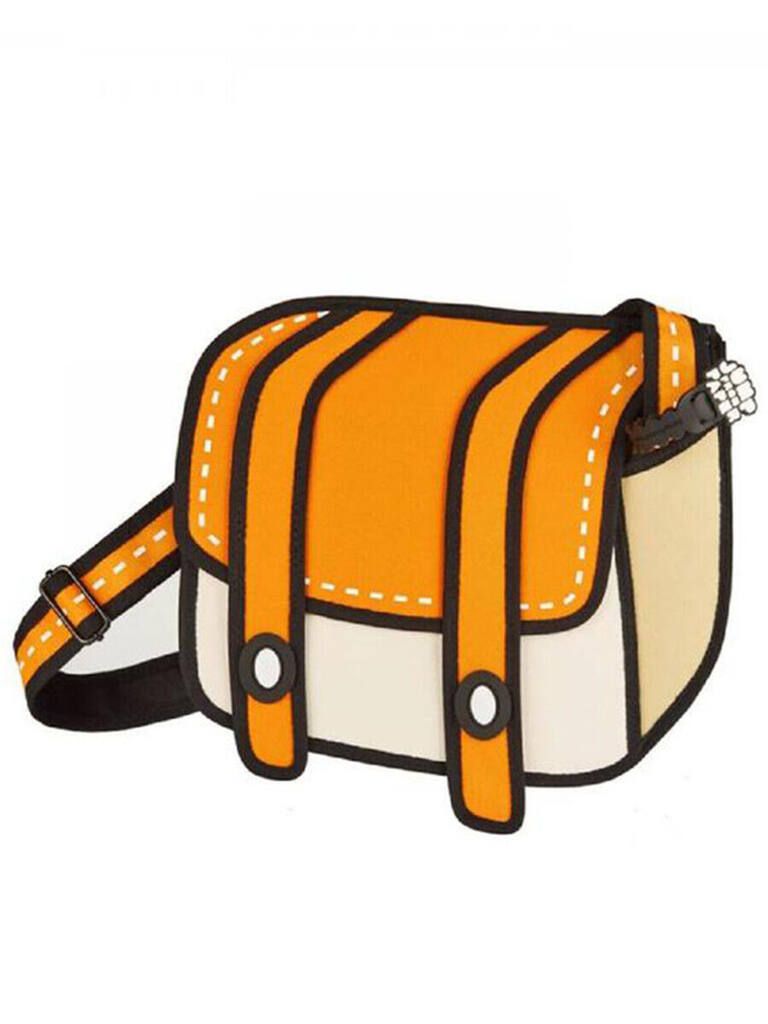 Сумочка Jump From Paper Cheese оранжевая