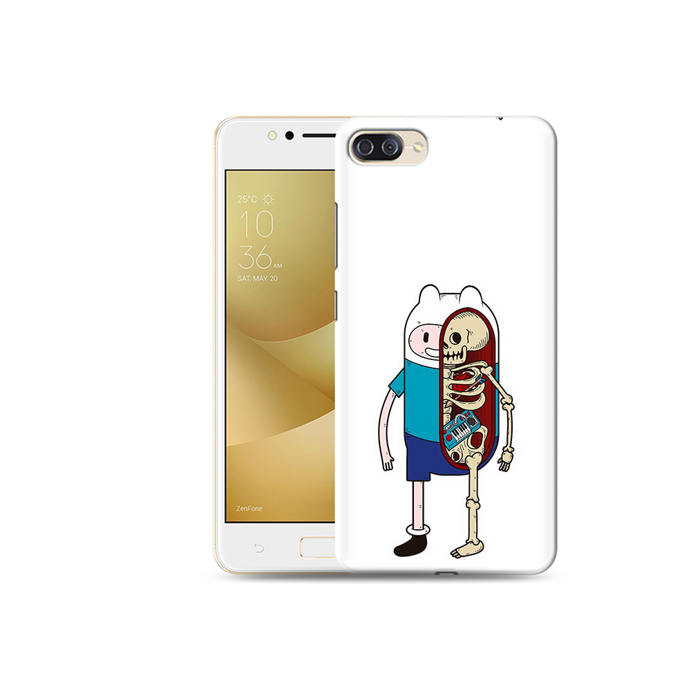 Чехол MyPads Tocco для Asus ZenFone 4 Max (ZC520KL) Финн скелет (PT91421.650.187)