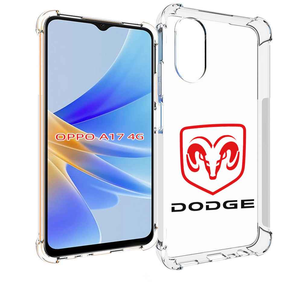

Чехол MyPads dodge-2 мужской для OPPO A17, Прозрачный, Tocco