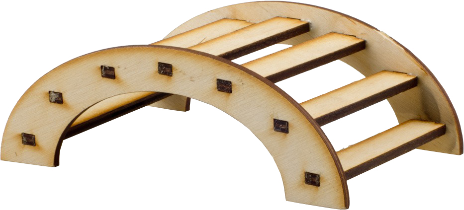 

Игрушка для грызунов Вака Мостик резной