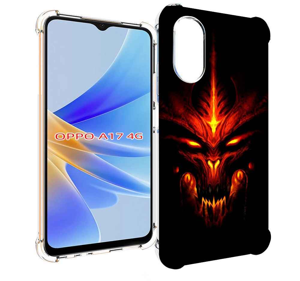 

Чехол MyPads diablo-3 для OPPO A17, Прозрачный, Tocco