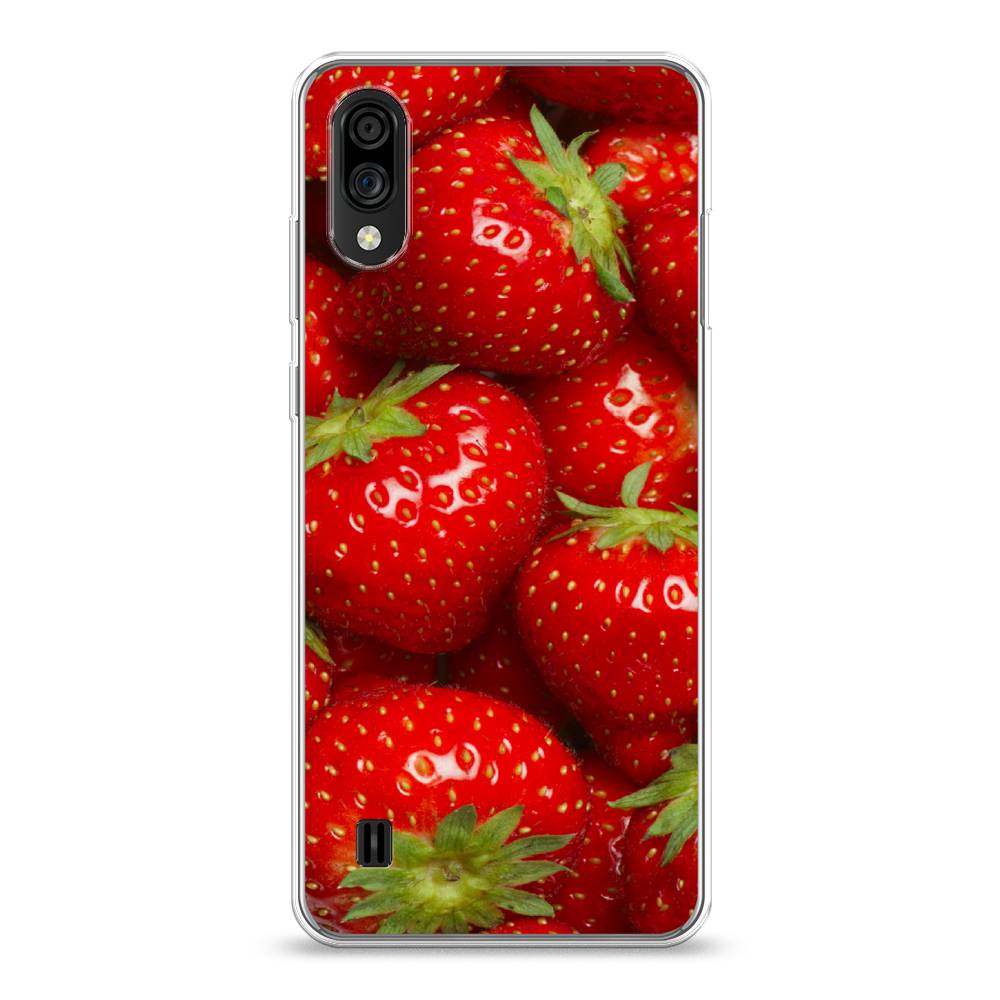 

Чехол Awog на ZTE Blade A5 (2020) / ЗТЕ Блэйд A5 (2020) "Клубника", Разноцветный, 134950-10