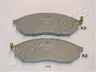 

Тормозные колодки Japanparts дисковые PA115AF