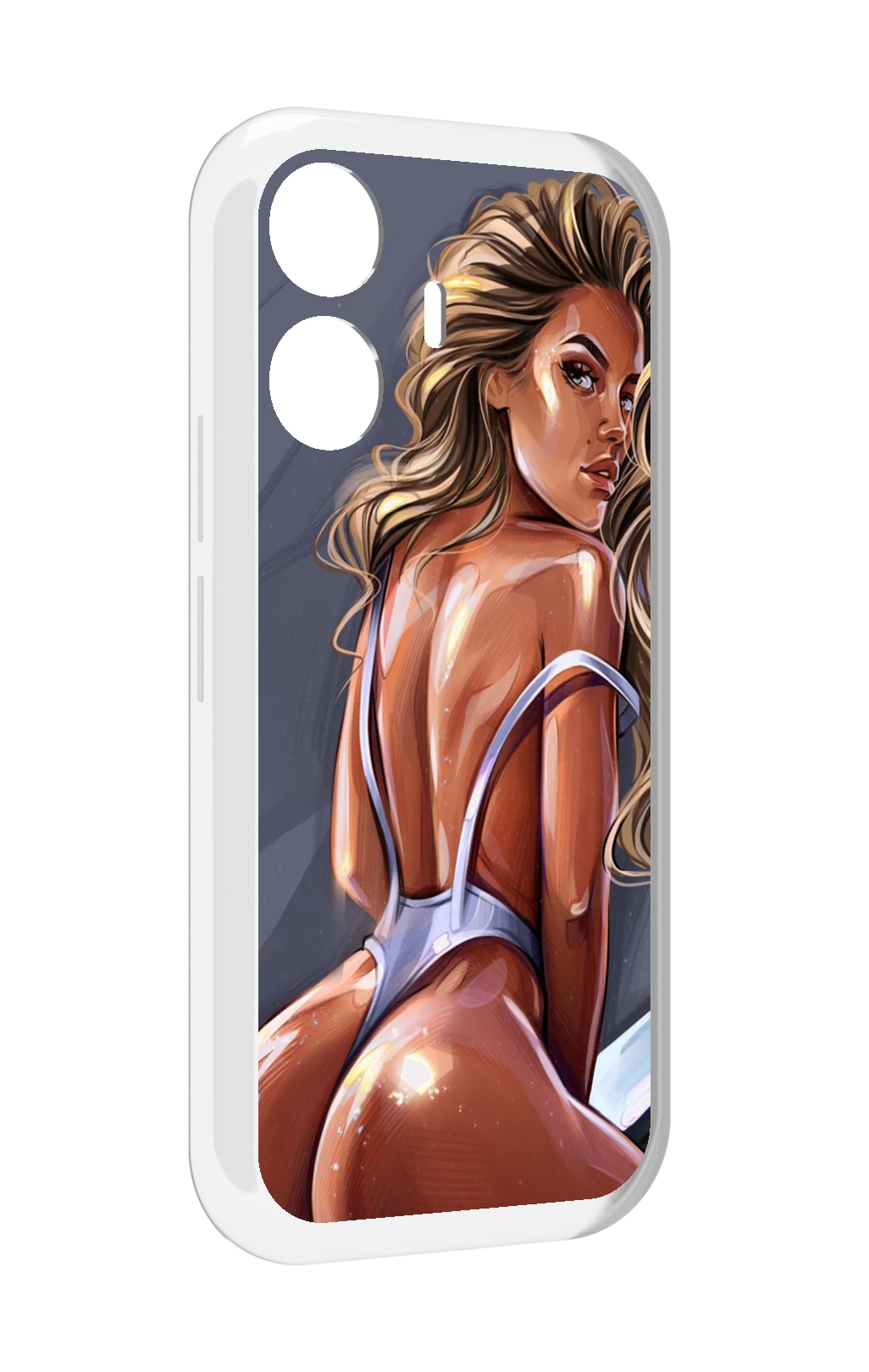 

Чехол MyPads craigos-art для Vivo Y77E / Vivo iQOO Z6 Lite, Прозрачный, Tocco