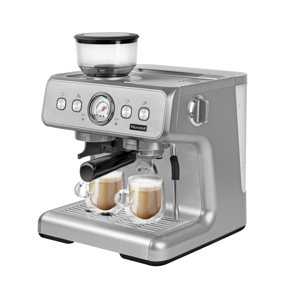 Кофемашина рожкового типа Rondell RDE-1105 кофемашина автоматическая rondell rde 1114