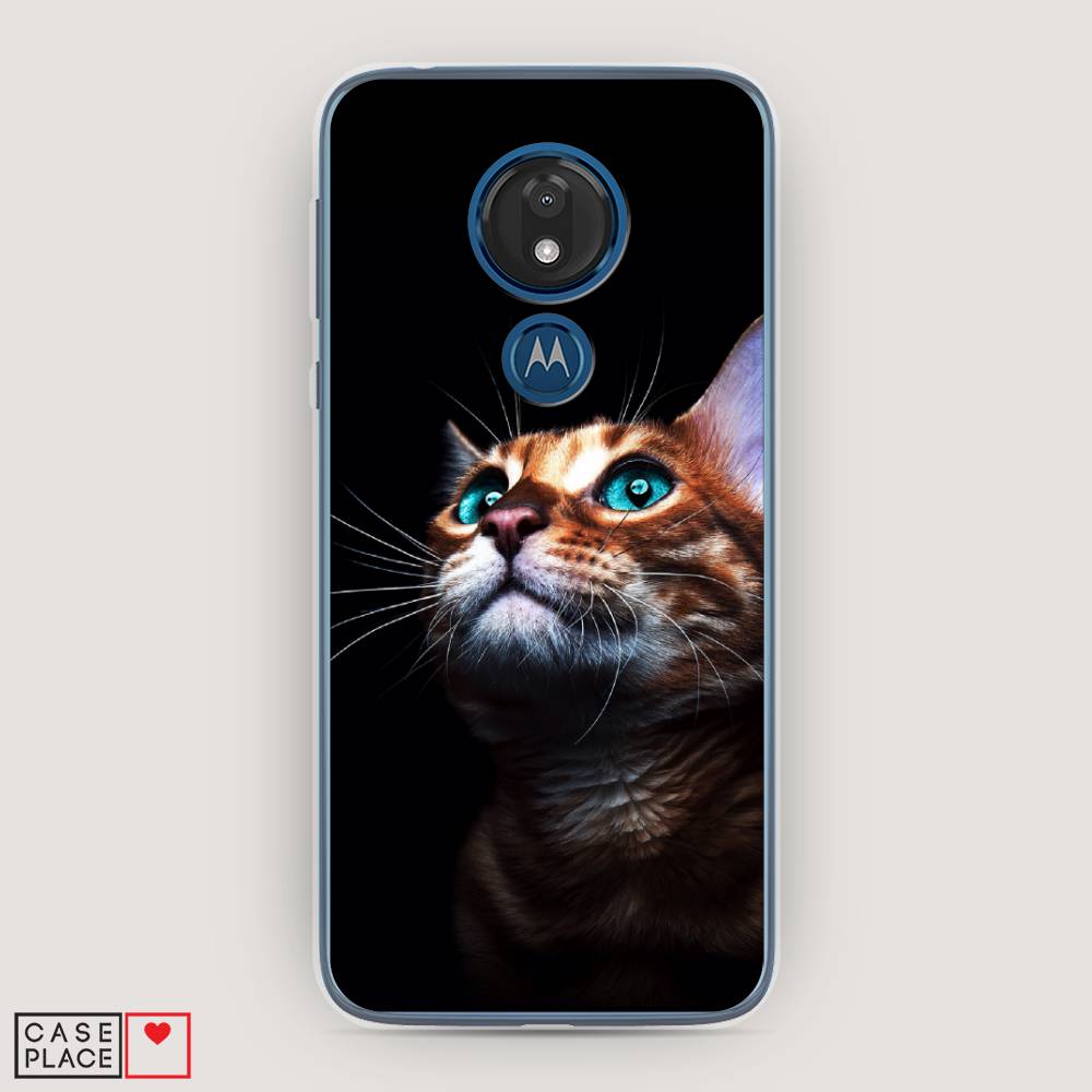 

Чехол Awog на Motorola Moto G7 / Моторола Мото G7 "Мечтательный кот", Разноцветный, 241150-1